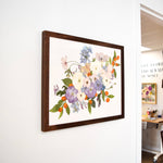 16x20 Pressed Floral Frame - blossomandrhyme