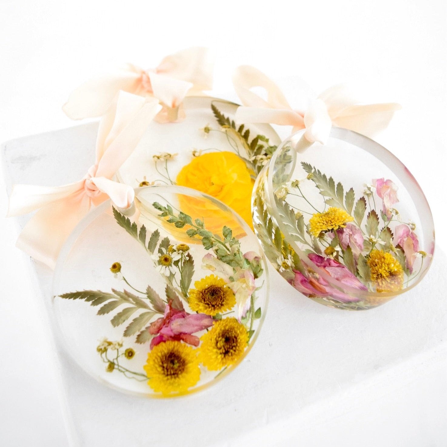 Custom Floral Ornament - blossomandrhyme