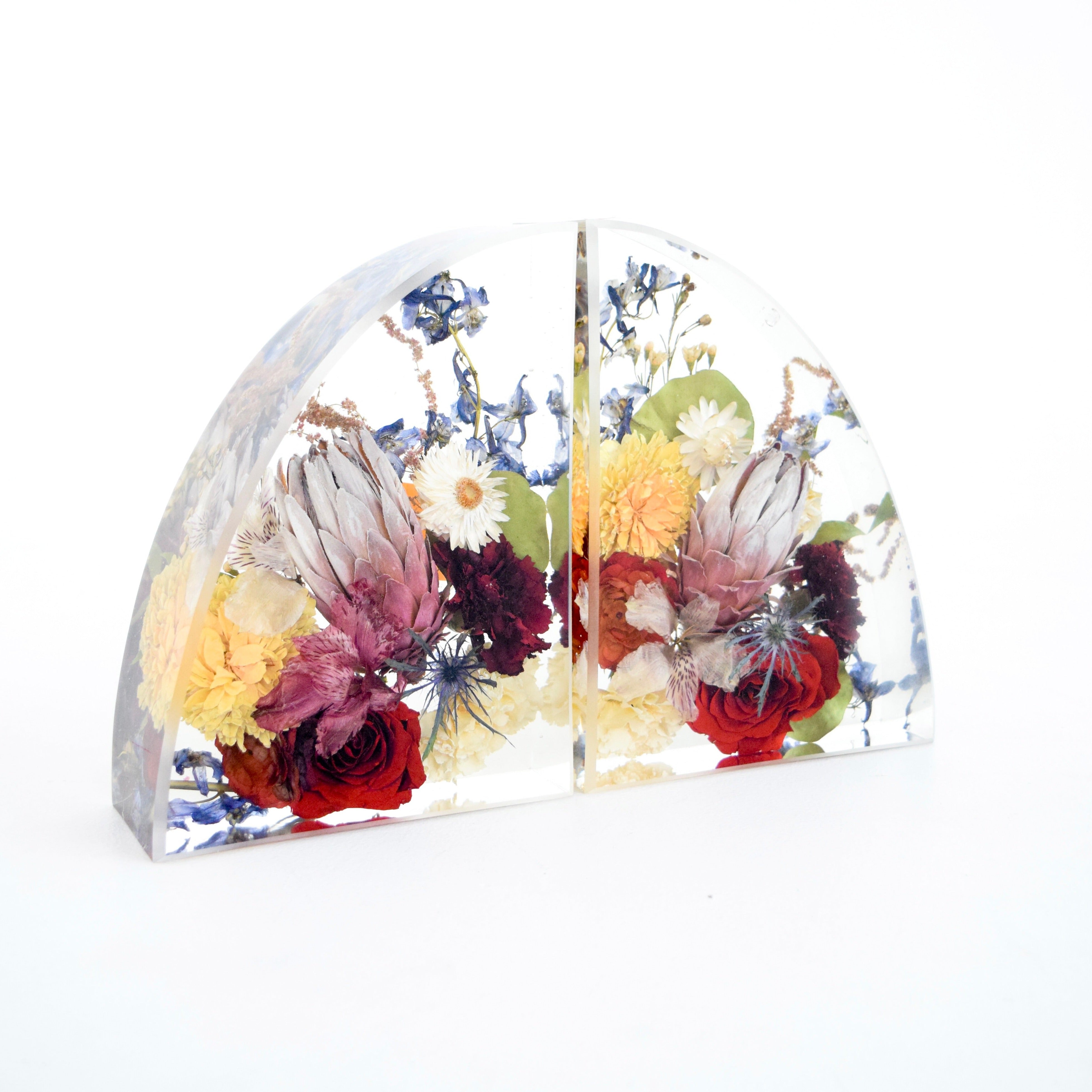 Large Resin Bookends - blossomandrhyme