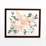 16x20 Pressed Floral Frame - blossomandrhyme
