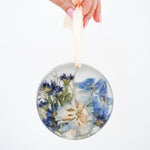 Custom Floral Ornament - blossomandrhyme