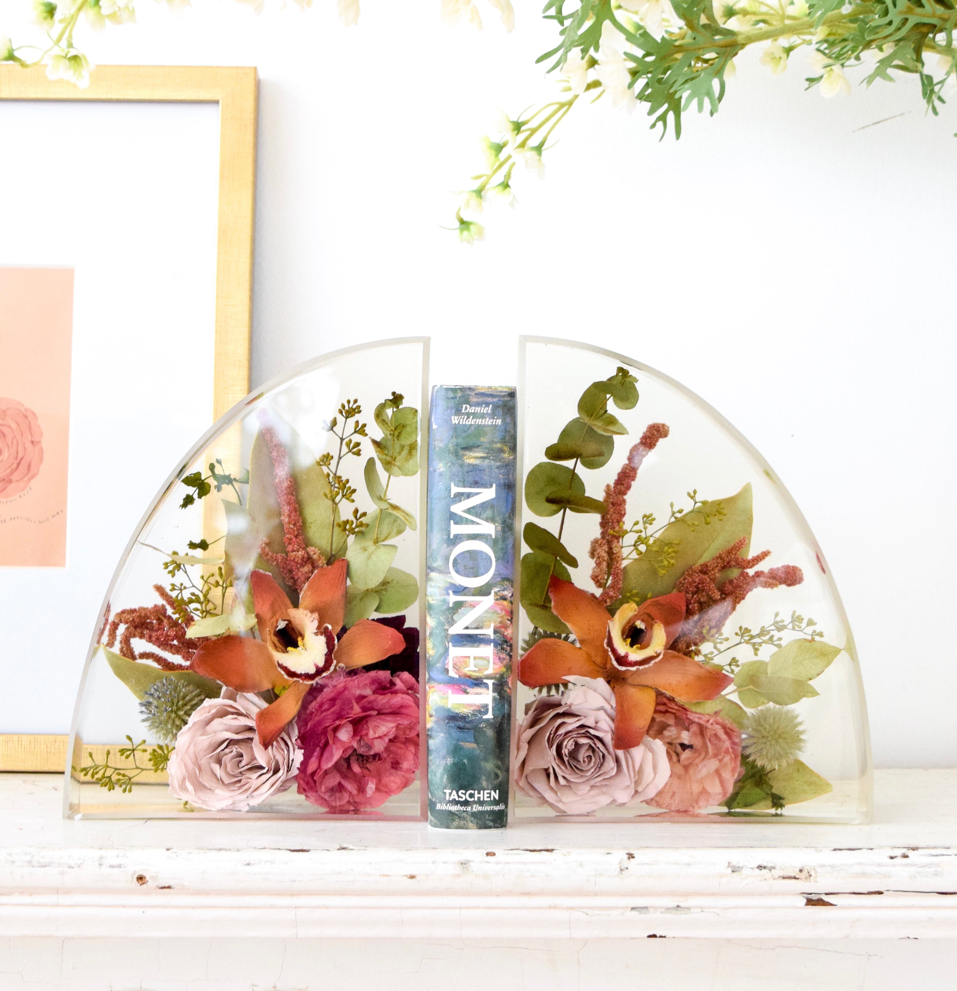 Large Resin Bookends - blossomandrhyme