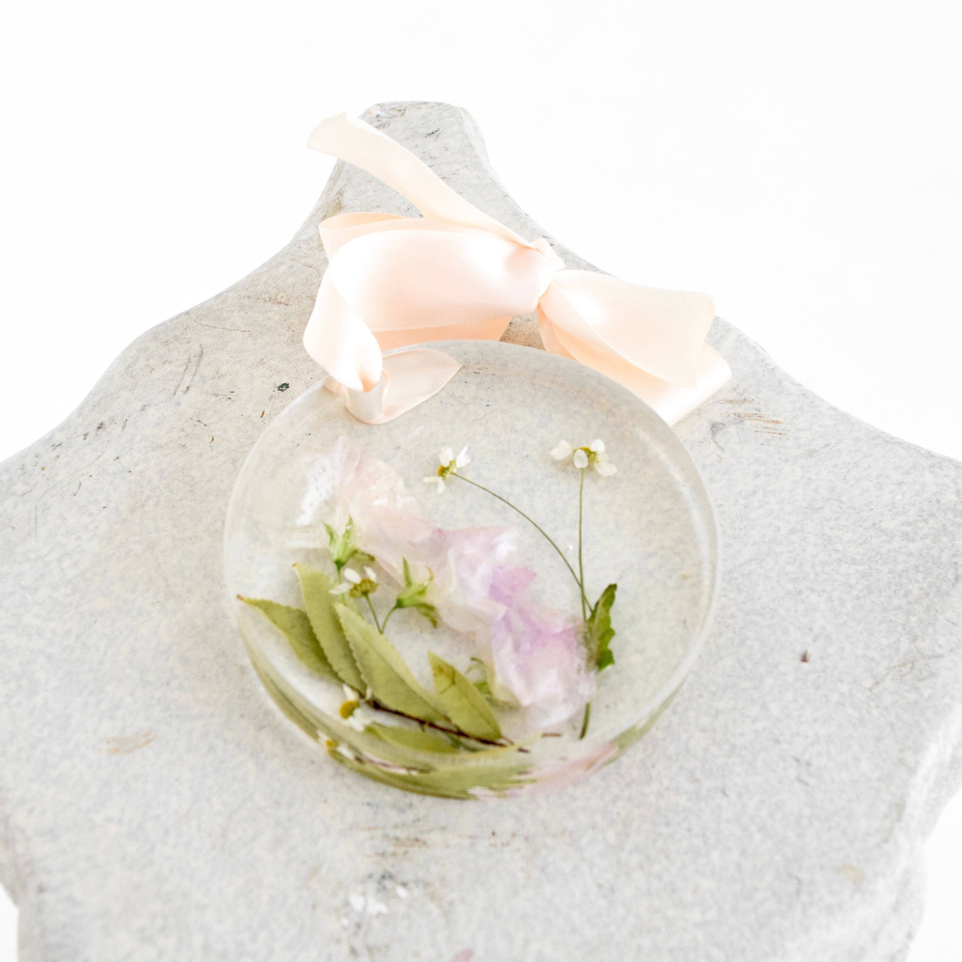 Custom Floral Ornament - blossomandrhyme