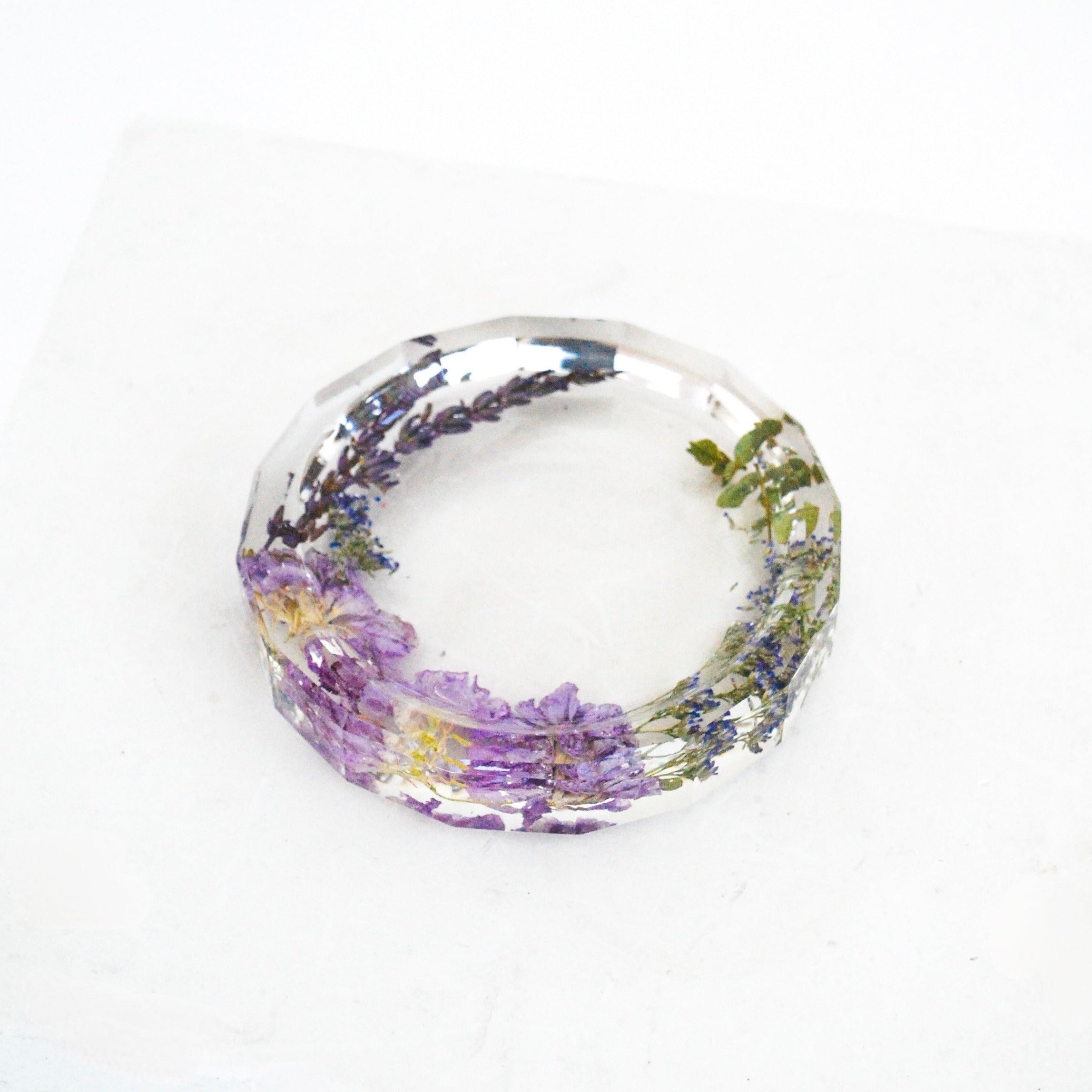 Custom Floral Jewelry Dish - blossomandrhyme