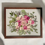 16x20 Pressed Floral Frame - blossomandrhyme