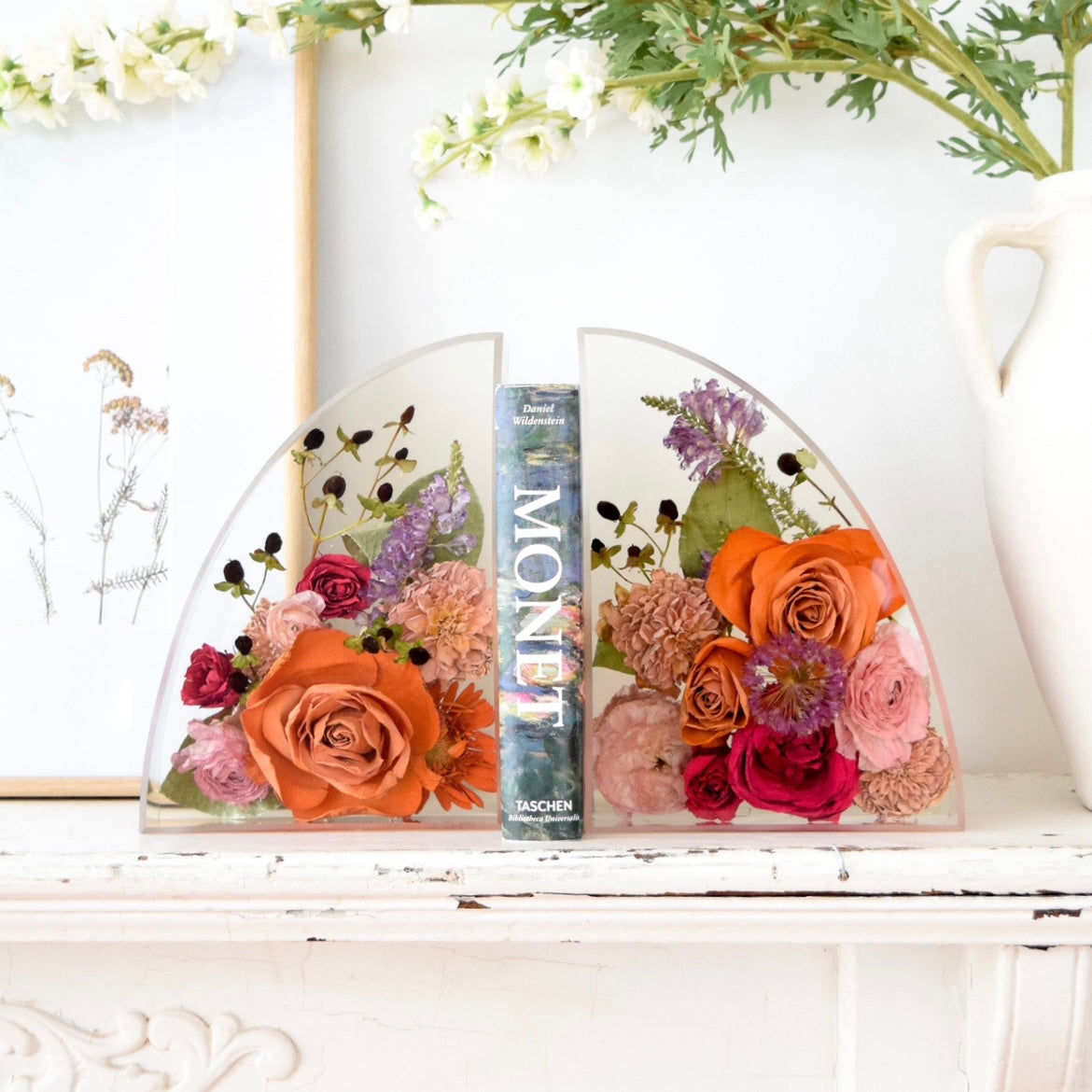 Large Resin Bookends - blossomandrhyme