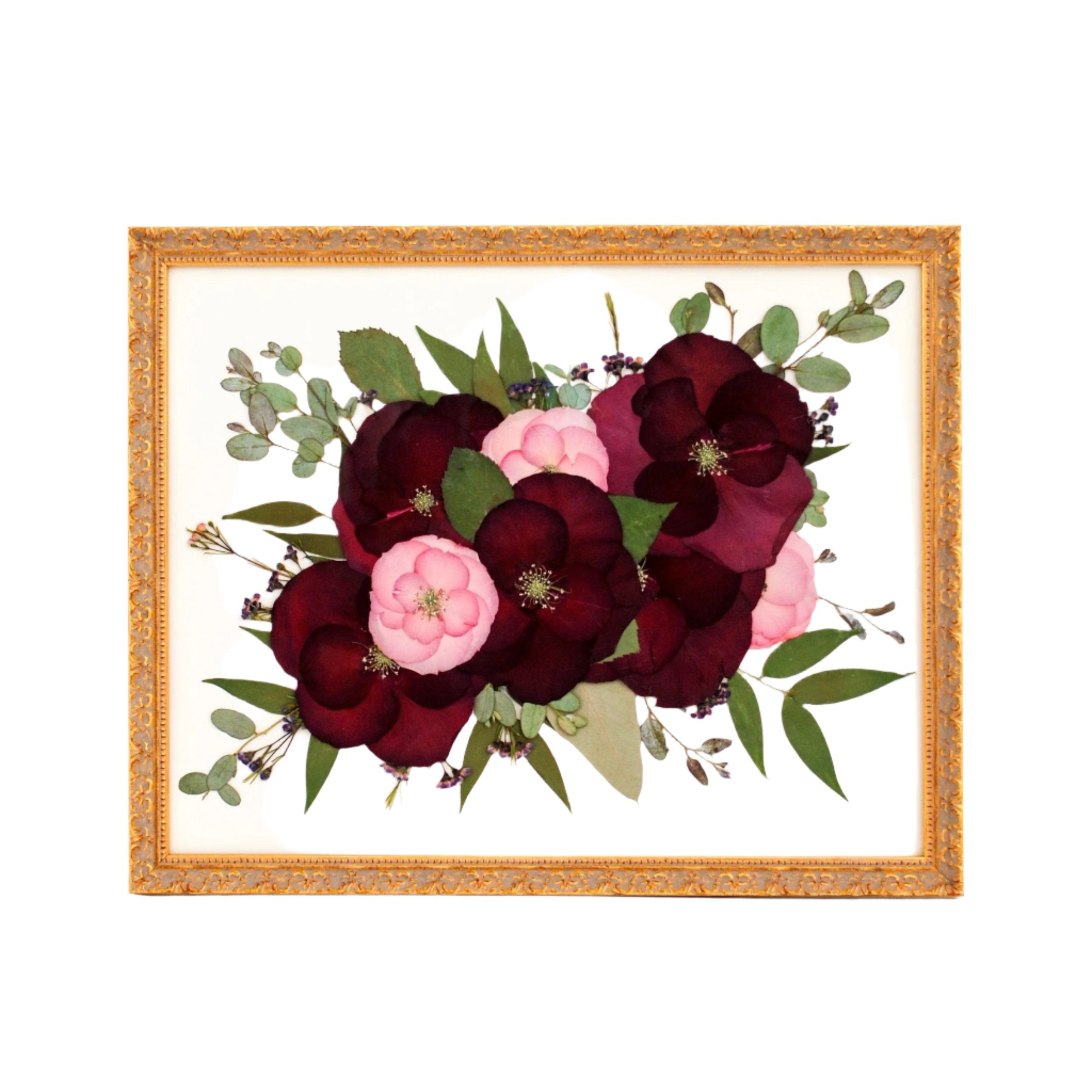 11x14 Pressed Floral Frame - blossomandrhyme