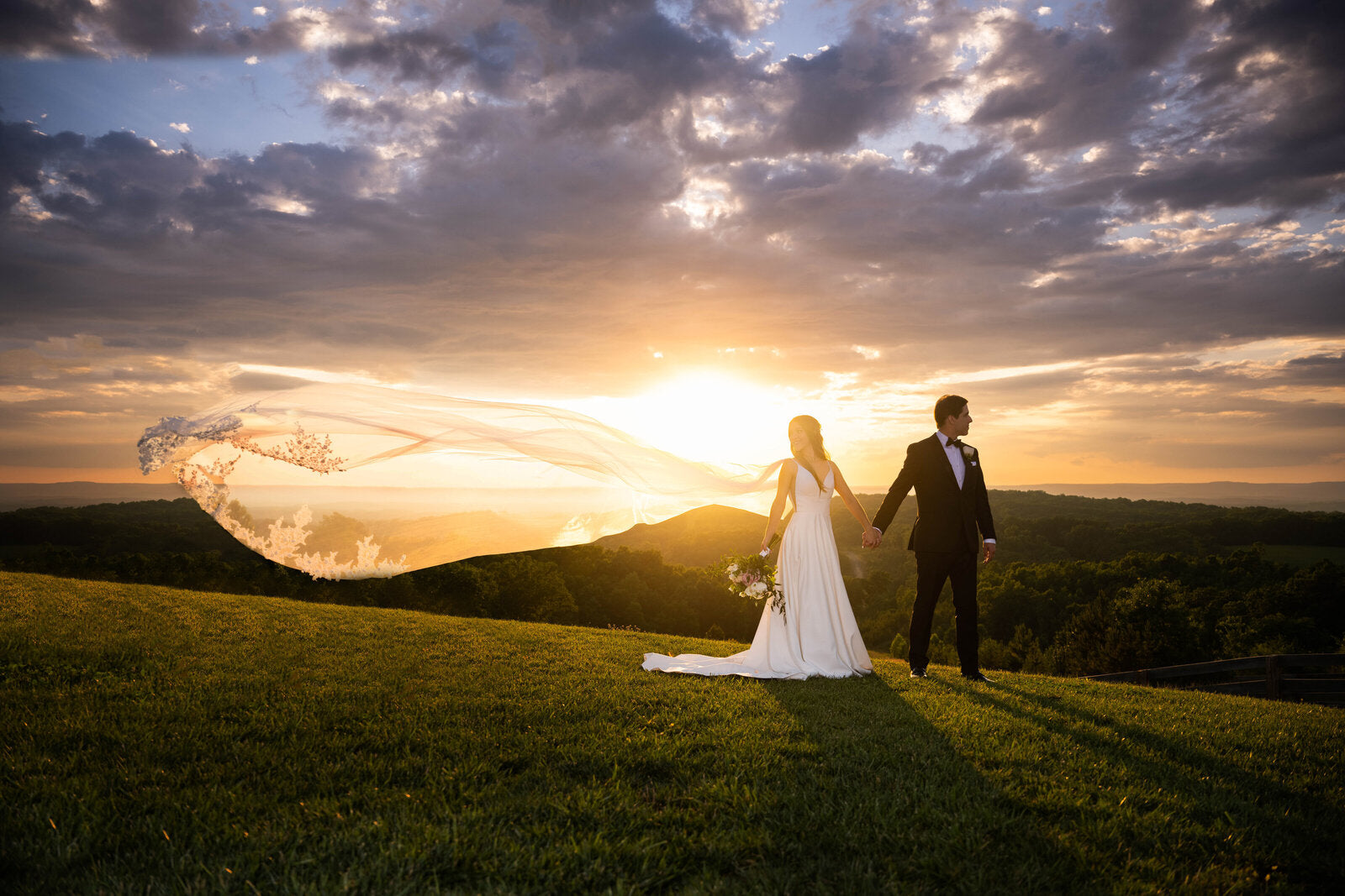 Tin Type Photography wedding photographer in Chattanooga, Inner Circle of Blossom & Rhyme.