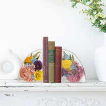 Small Resin Bookends - blossomandrhyme
