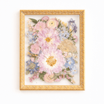 11x14 Pressed Floral Frame - blossomandrhyme