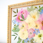 11x14 Pressed Floral Frame - blossomandrhyme