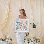 16x20 Pressed Floral Frame - blossomandrhyme