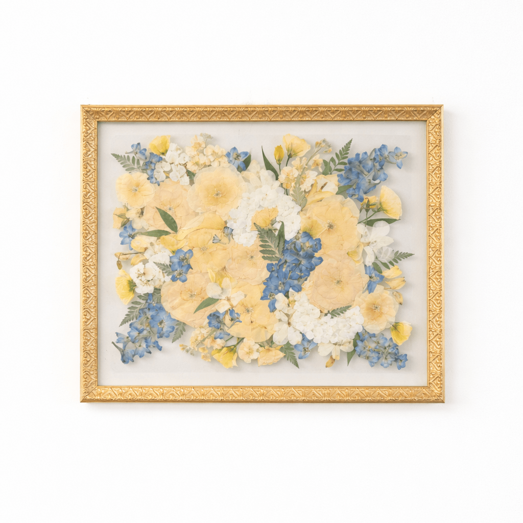 16x20 Pressed Floral Frame - blossomandrhyme