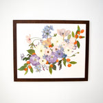 16x20 Pressed Floral Frame - blossomandrhyme