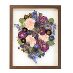 16x20 Pressed Floral Frame - blossomandrhyme