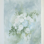 22x28 Still Bloom Floral Painting - blossomandrhyme