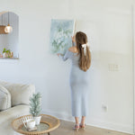 22x28 Still Bloom Floral Painting - blossomandrhyme
