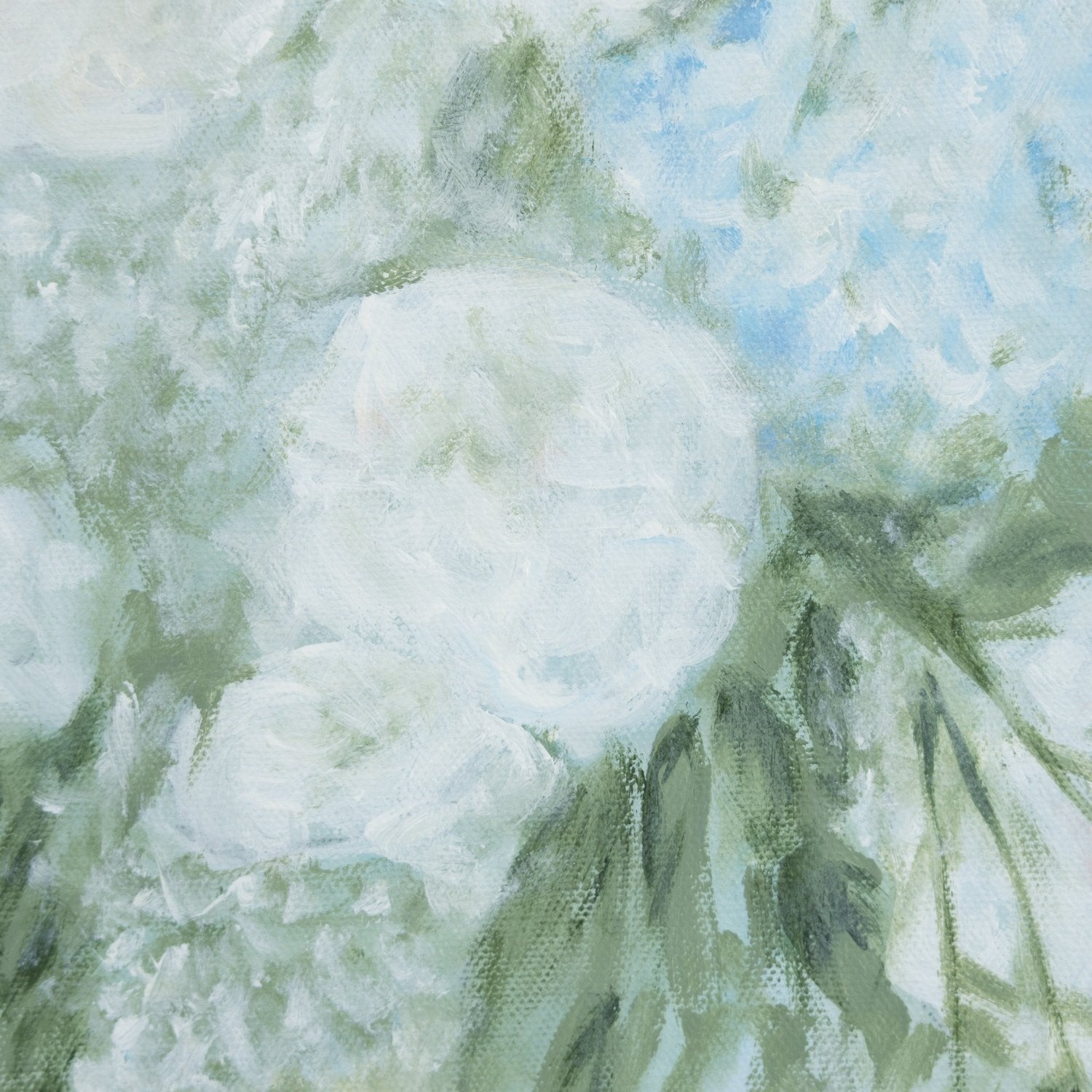22x28 Still Bloom Floral Painting - blossomandrhyme