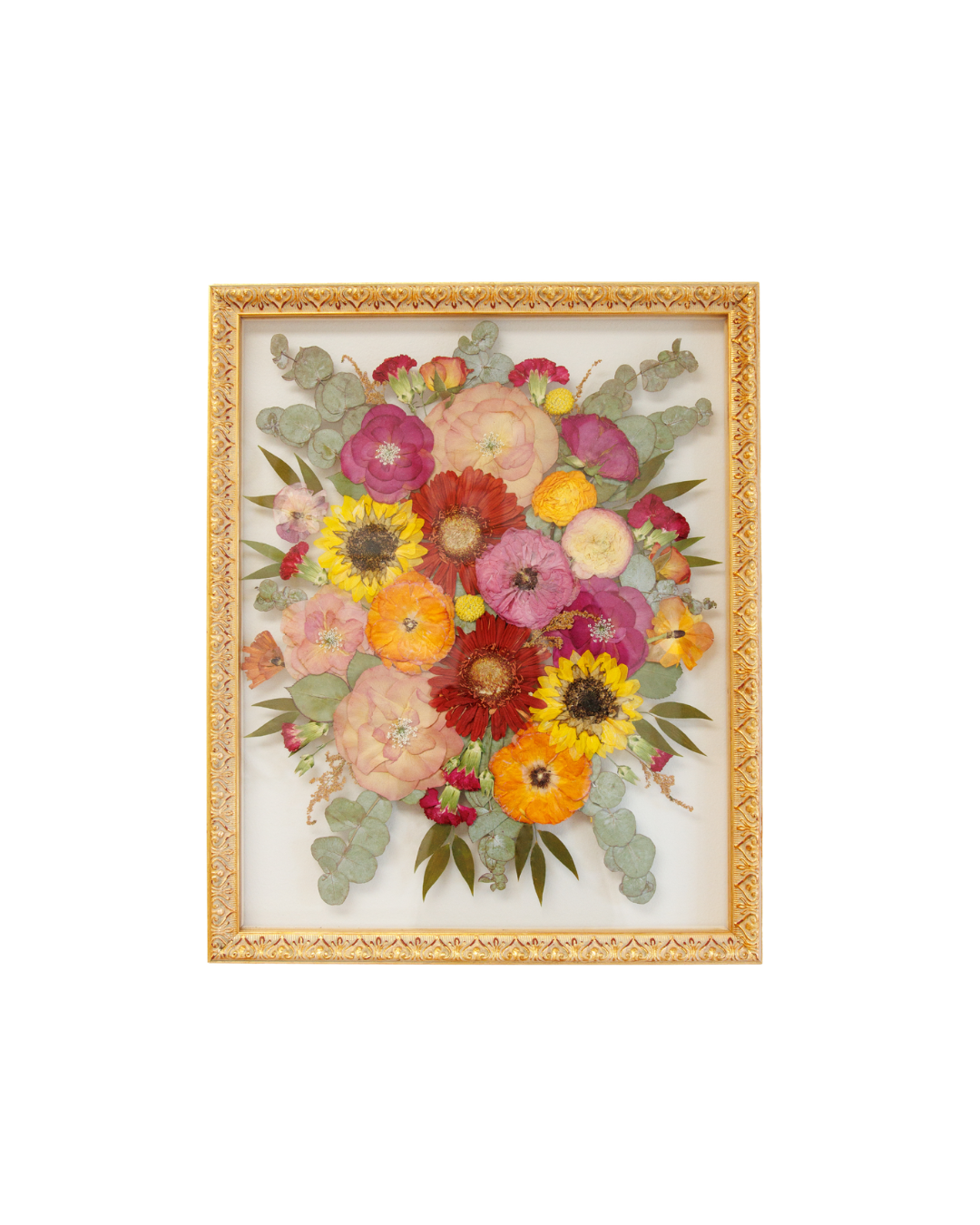 16x20 Pressed Floral Frame - blossomandrhyme