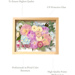11x14 Pressed Floral Frame - blossomandrhyme