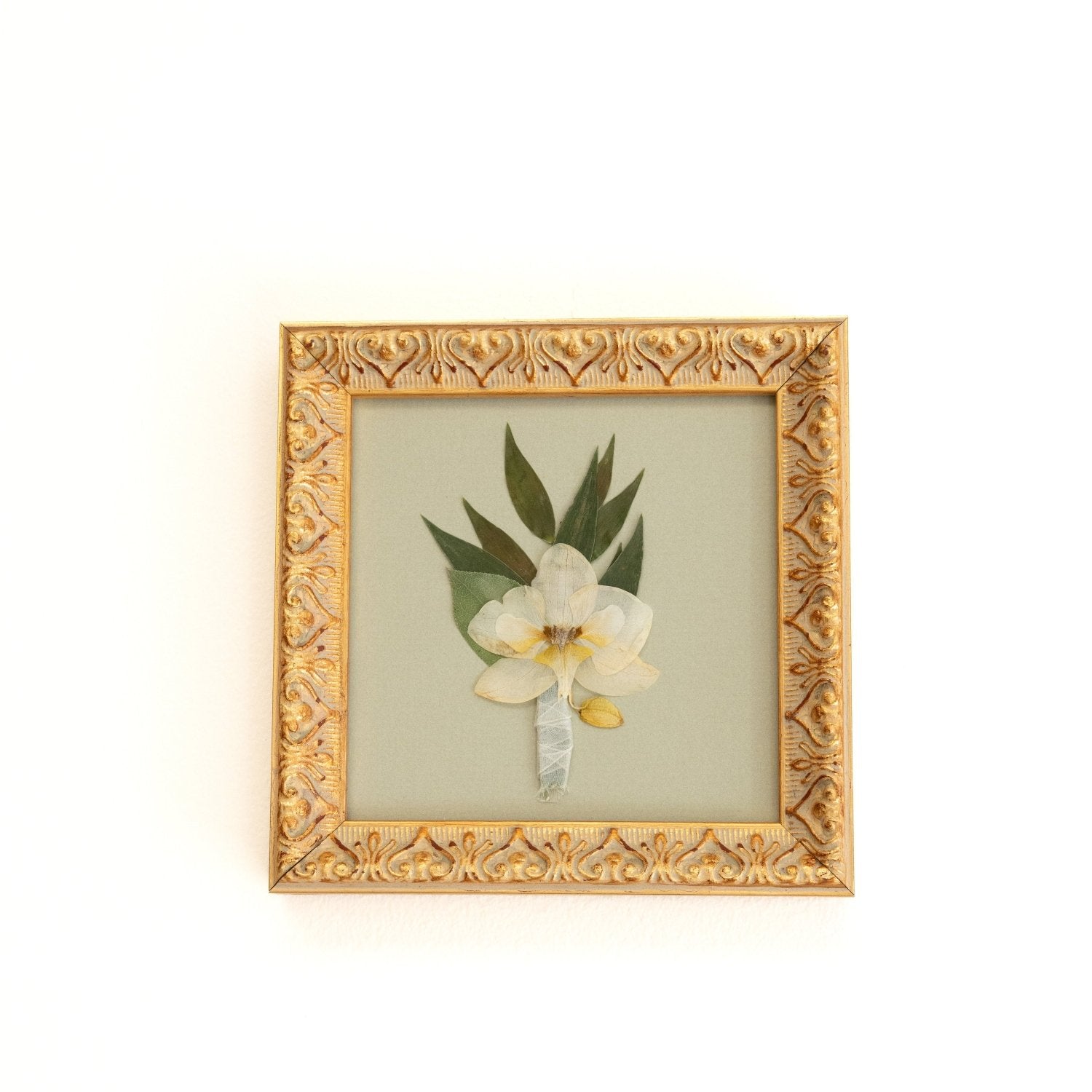 6x6 Pressed Floral Frame - blossomandrhyme