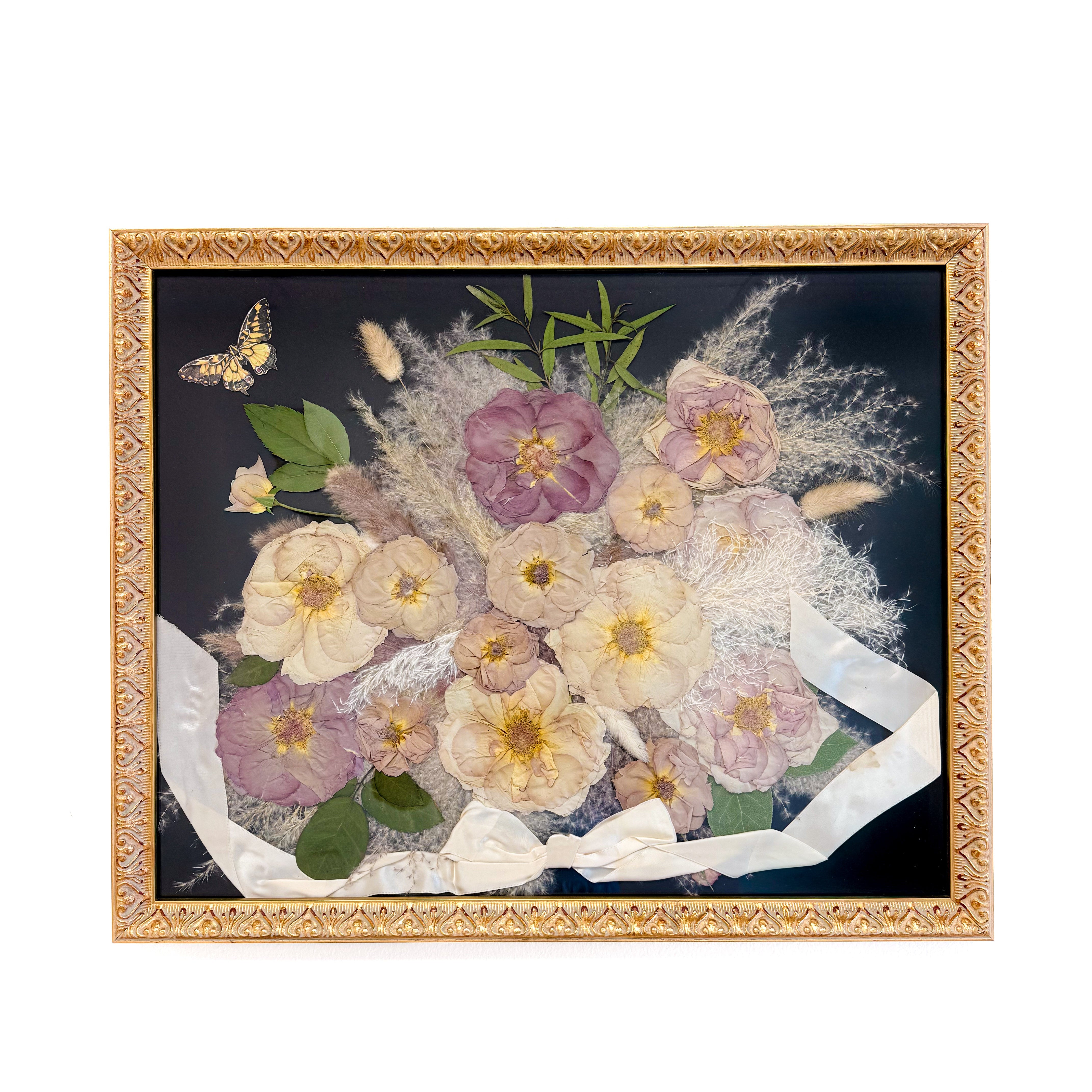 16x20 Pressed Floral Frame - blossomandrhyme