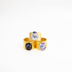 Custom Floral Ring - blossomandrhyme