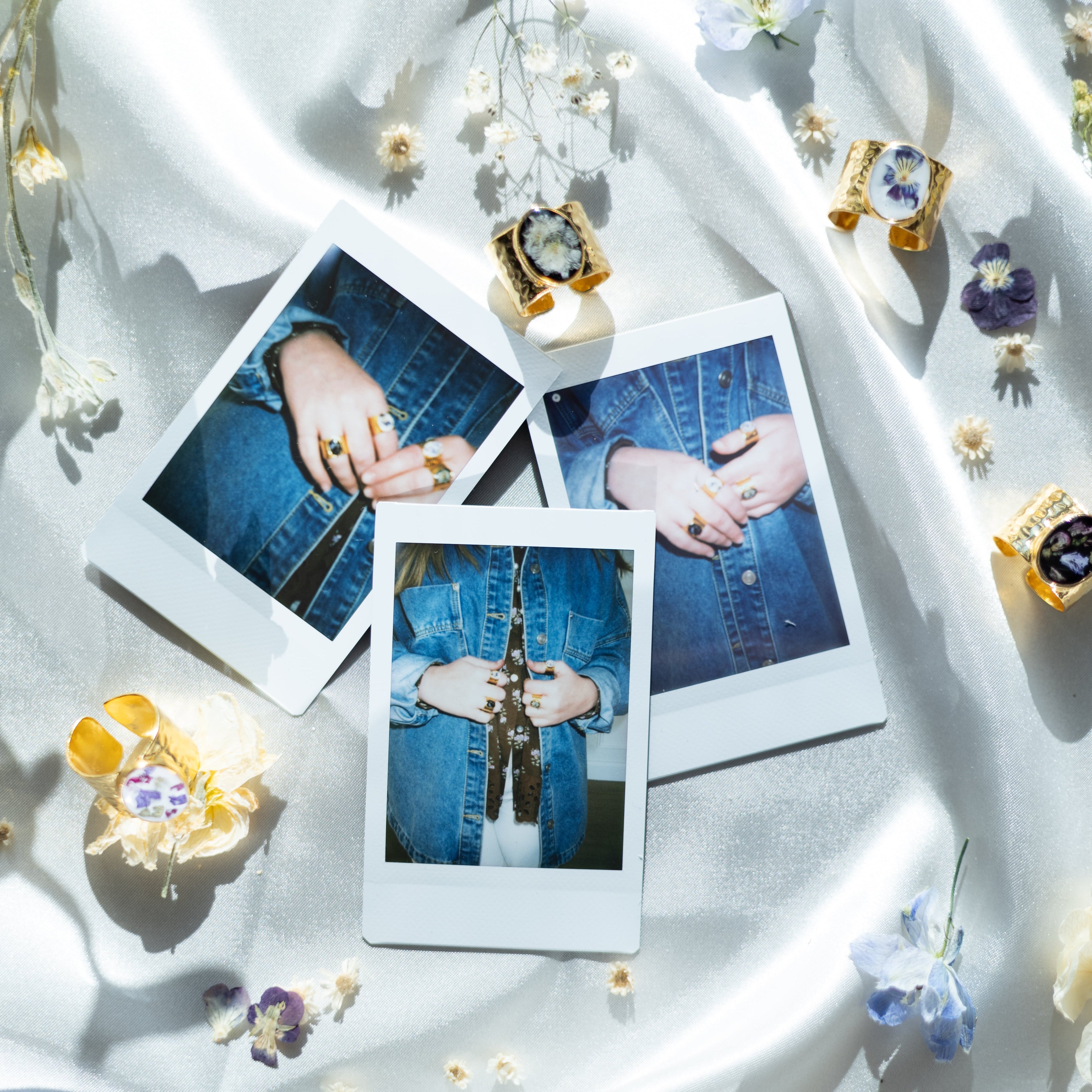 Custom Floral Ring - blossomandrhyme