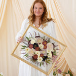 16x20 Pressed Floral Frame - blossomandrhyme