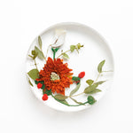 Custom Small Floral Round - blossomandrhyme