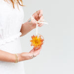 Resin Floral Ornament - blossomandrhyme