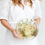 Large Floral Circle - blossomandrhyme