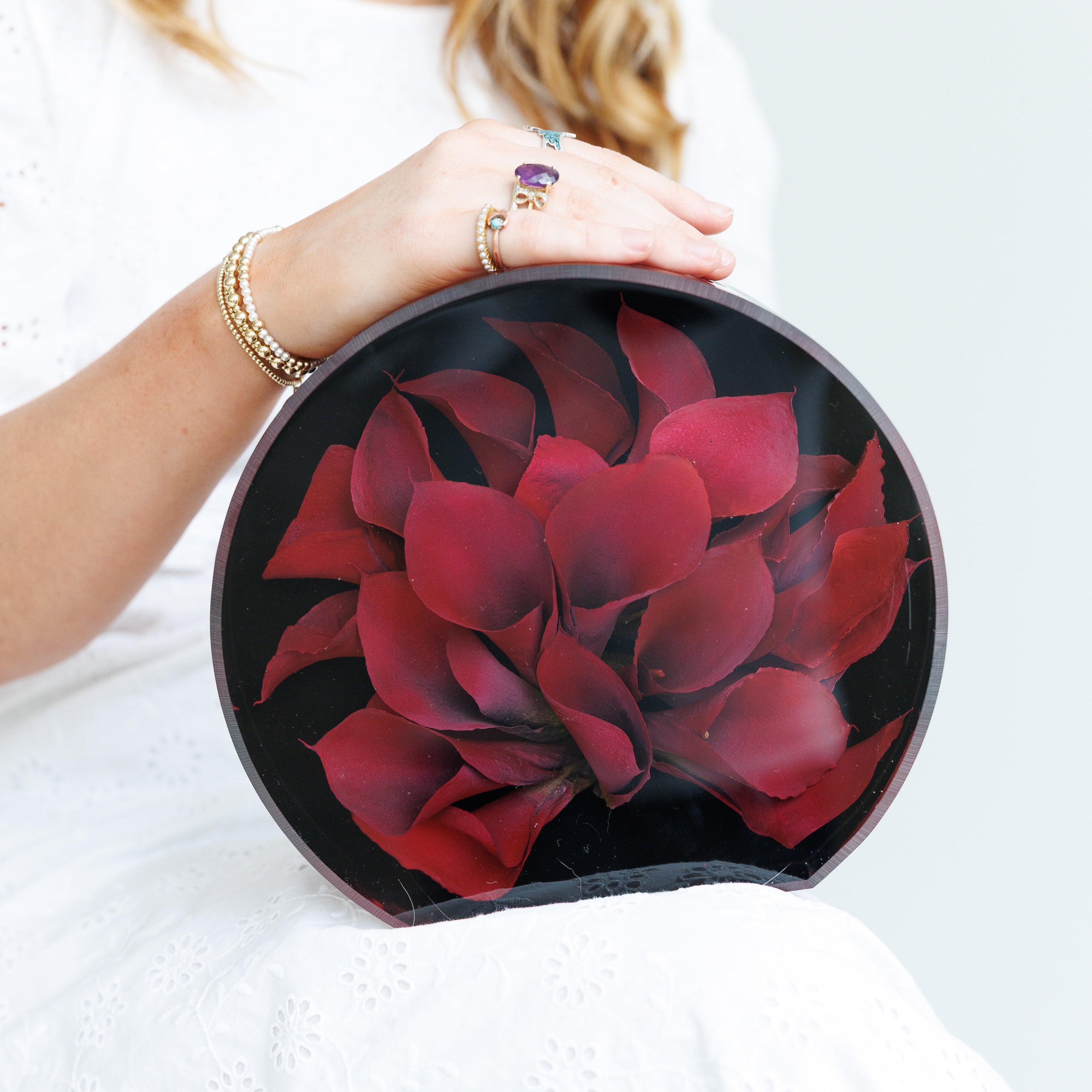 Large Floral Circle - blossomandrhyme