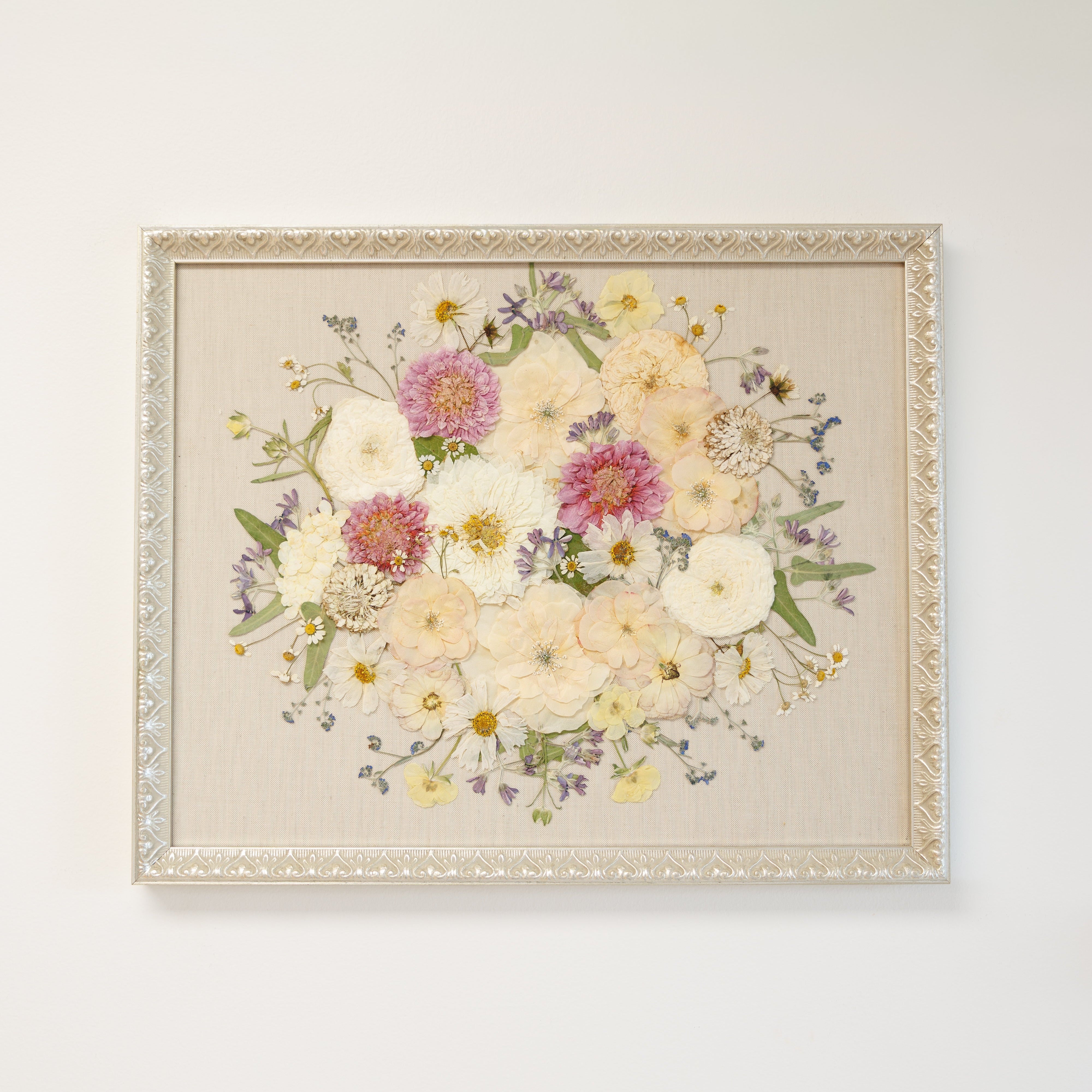 16x20 Pressed Floral Frame - blossomandrhyme