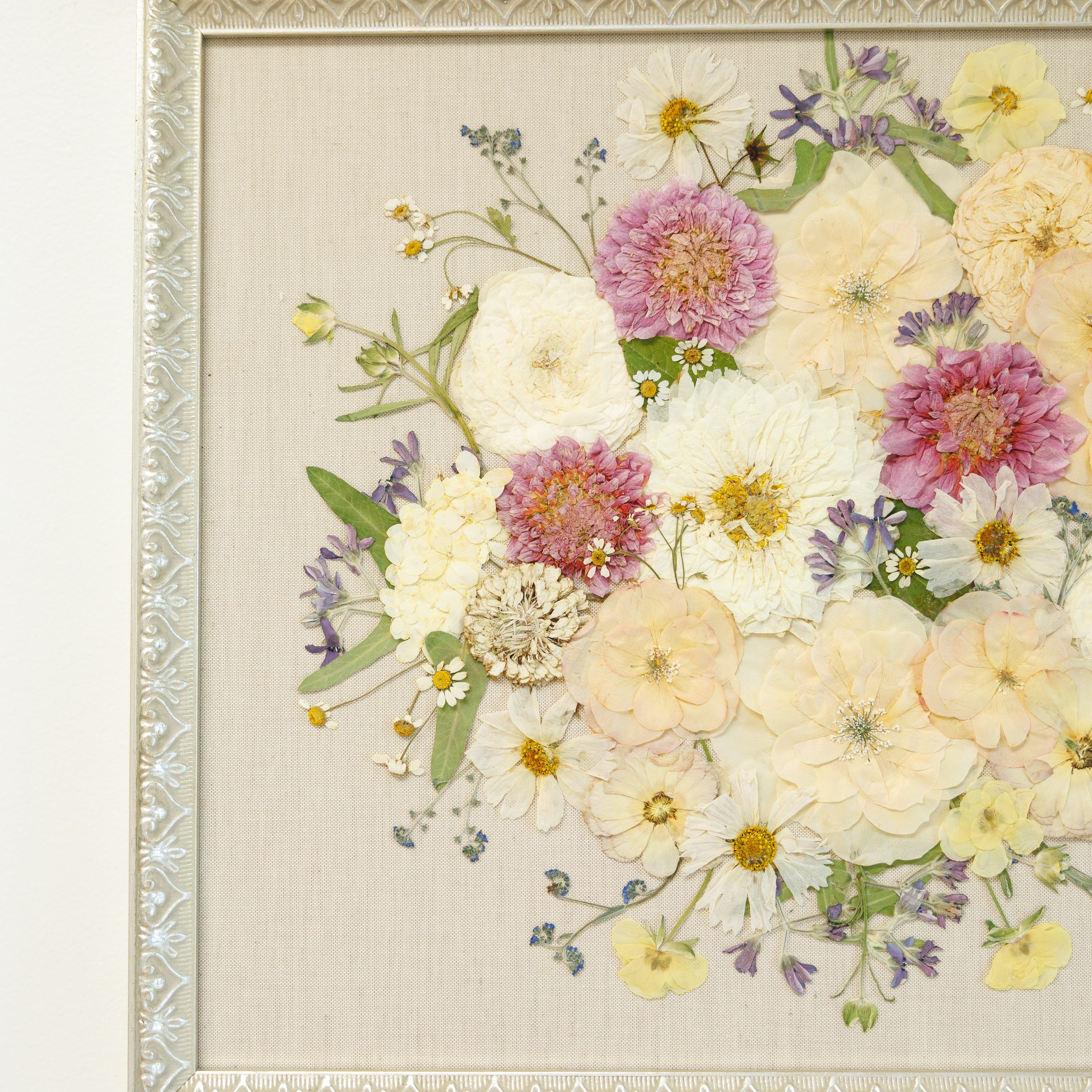 16x20 Pressed Floral Frame - blossomandrhyme