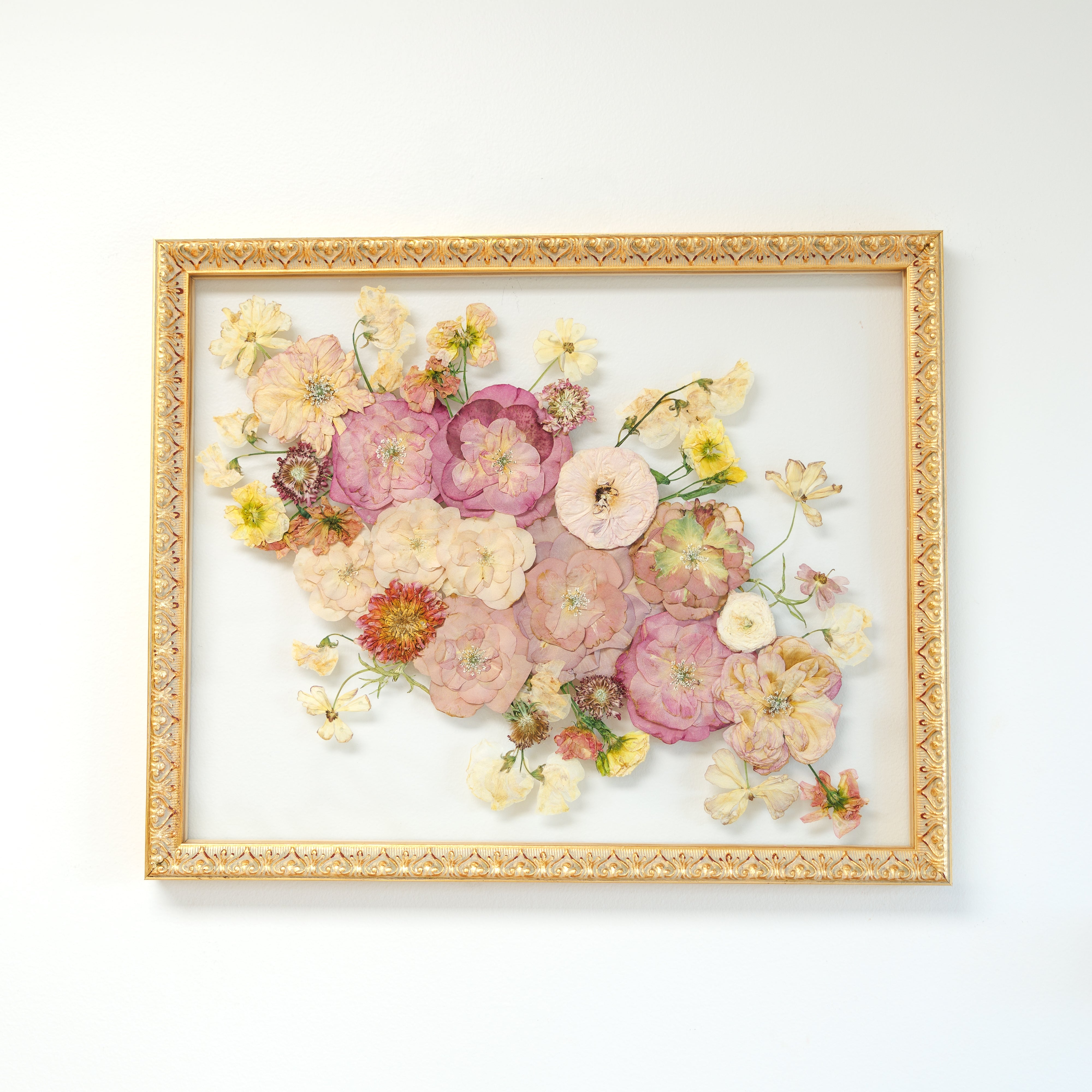 16x20 Pressed Floral Frame - blossomandrhyme