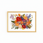 18x24 Pressed Floral Frame - blossomandrhyme