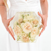 Large Floral Hexagon - blossomandrhyme