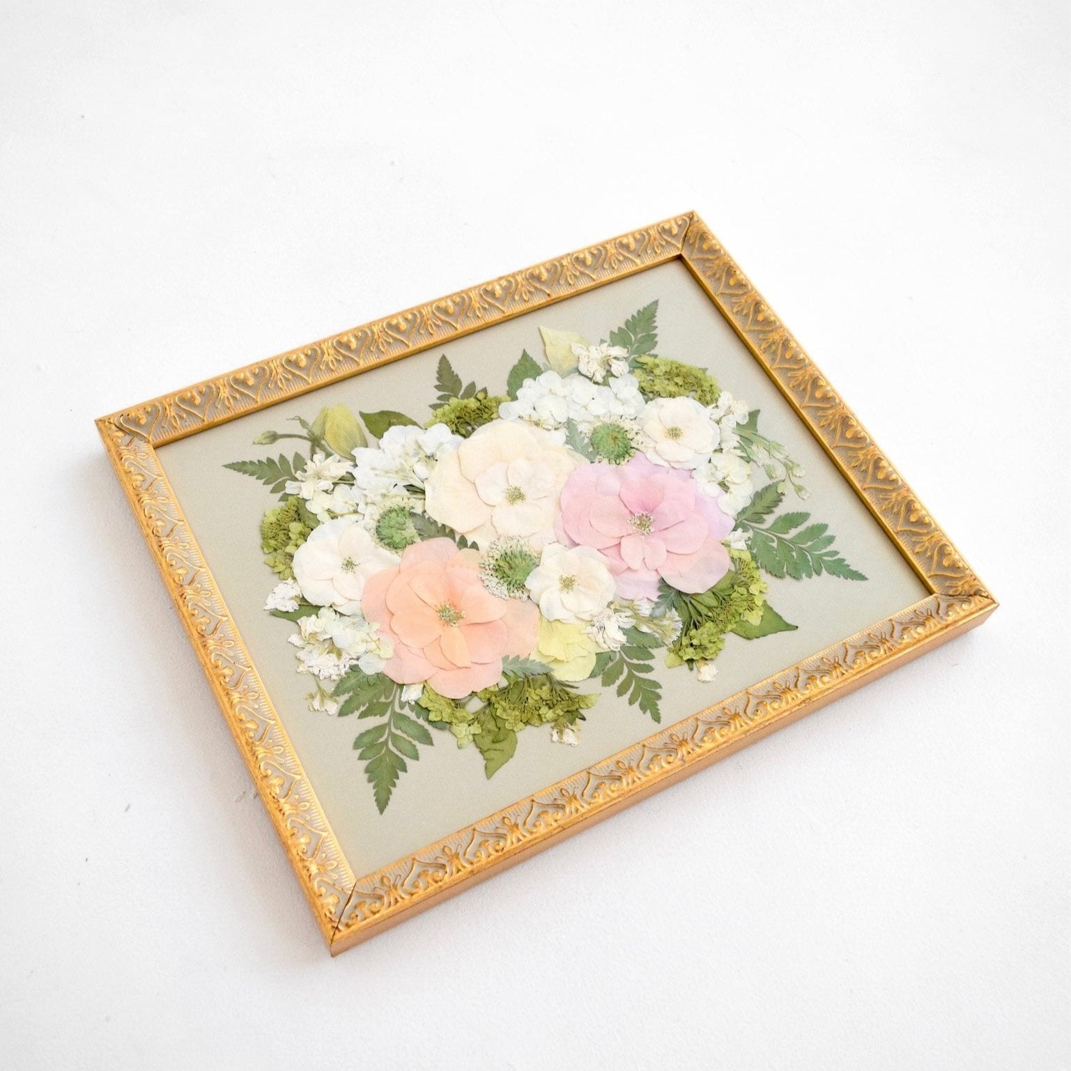 11x14 Bouquet Pressed Floral Frame