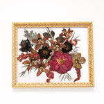11x14 Pressed Floral Frame - blossomandrhyme
