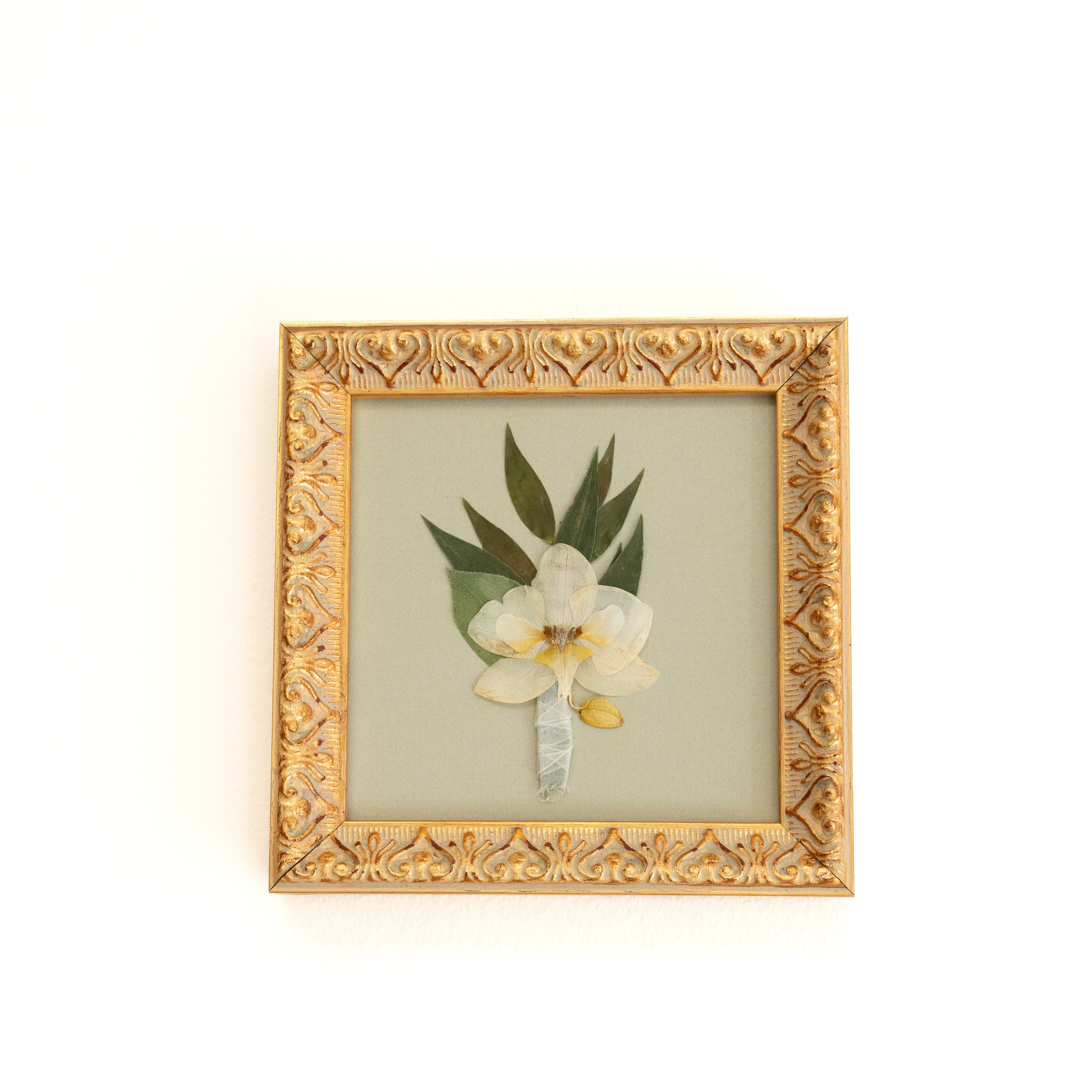 6x6 Pressed Floral Frame - blossomandrhyme
