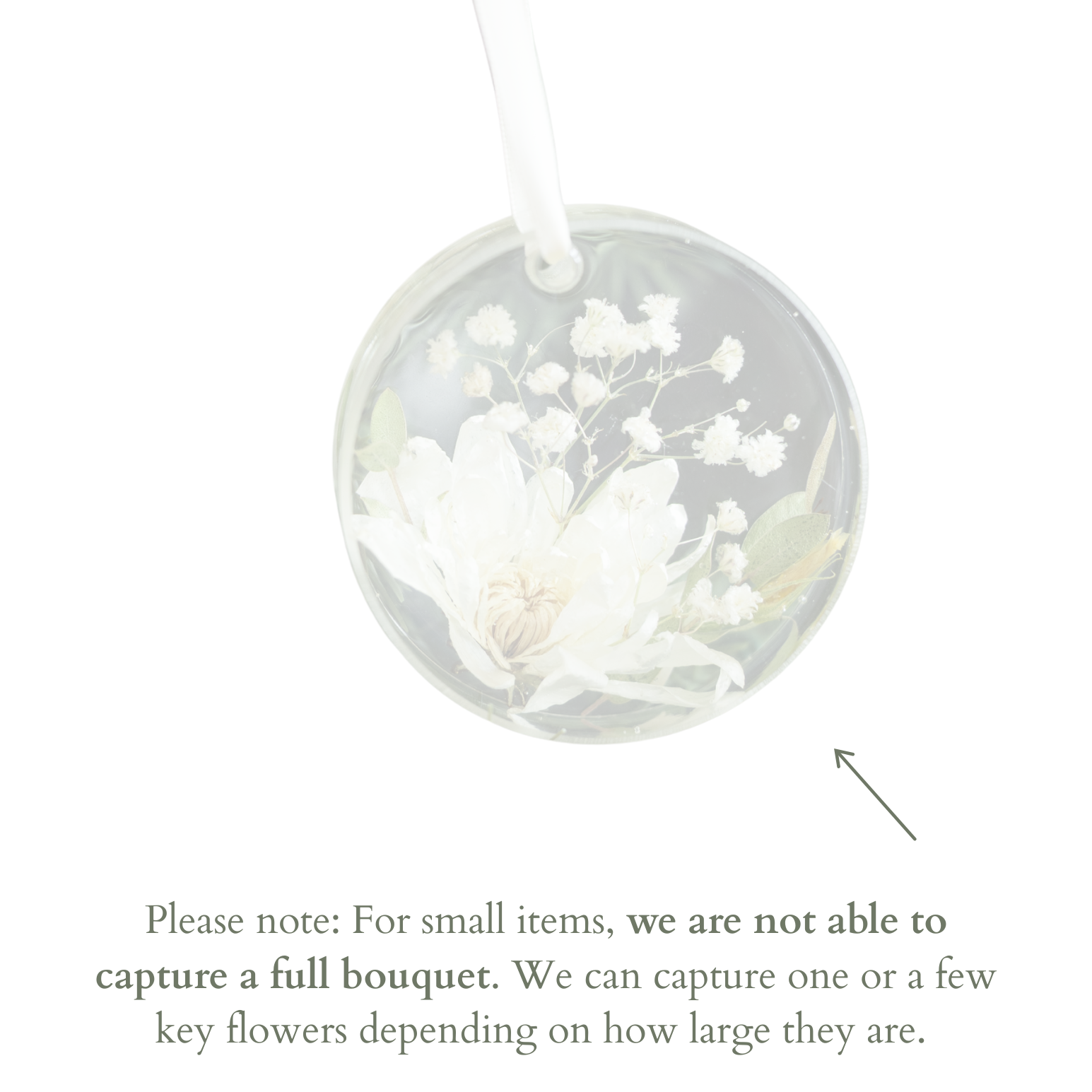 Resin Floral Ornament - blossomandrhyme
