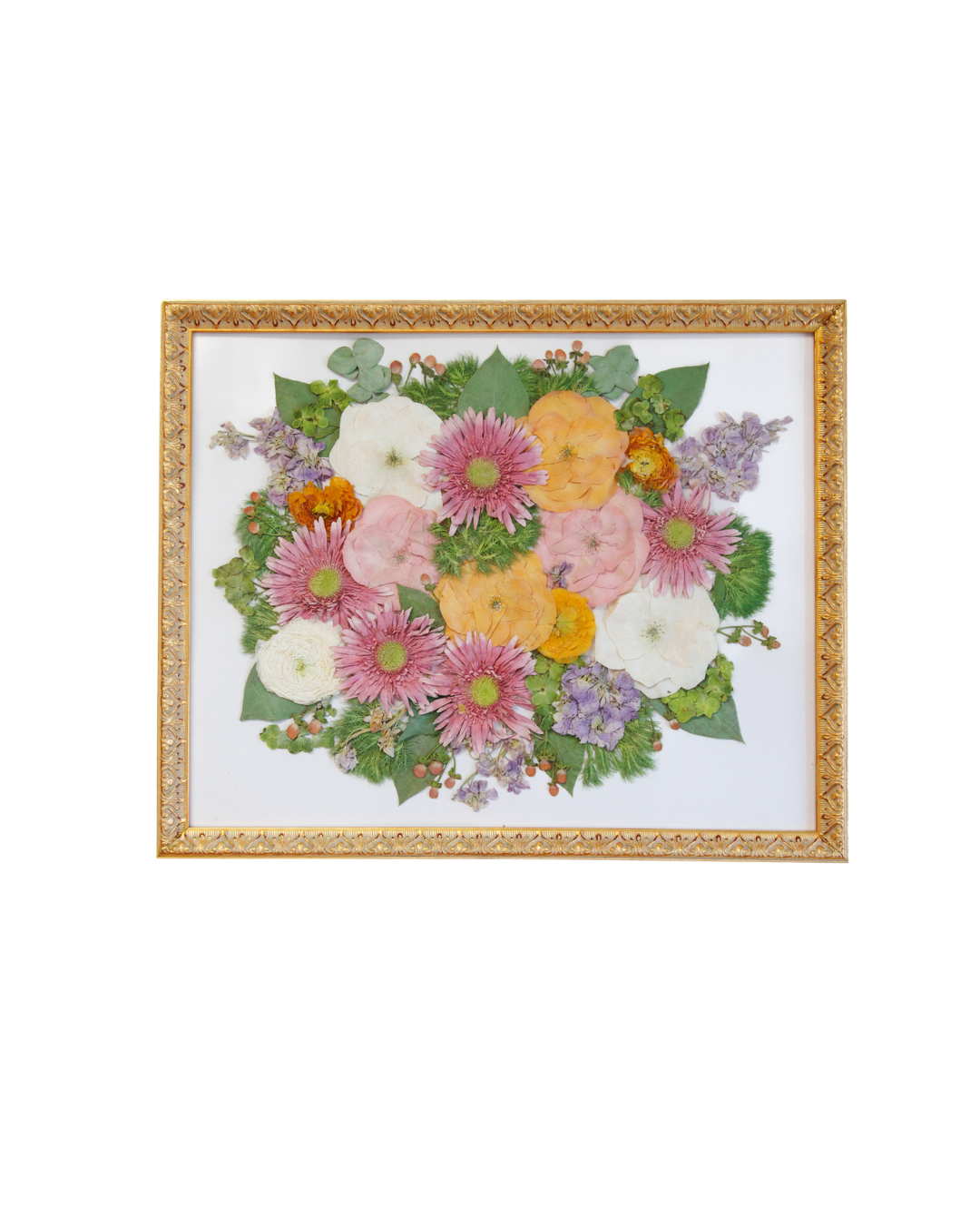 16x20 Pressed Floral Frame - blossomandrhyme