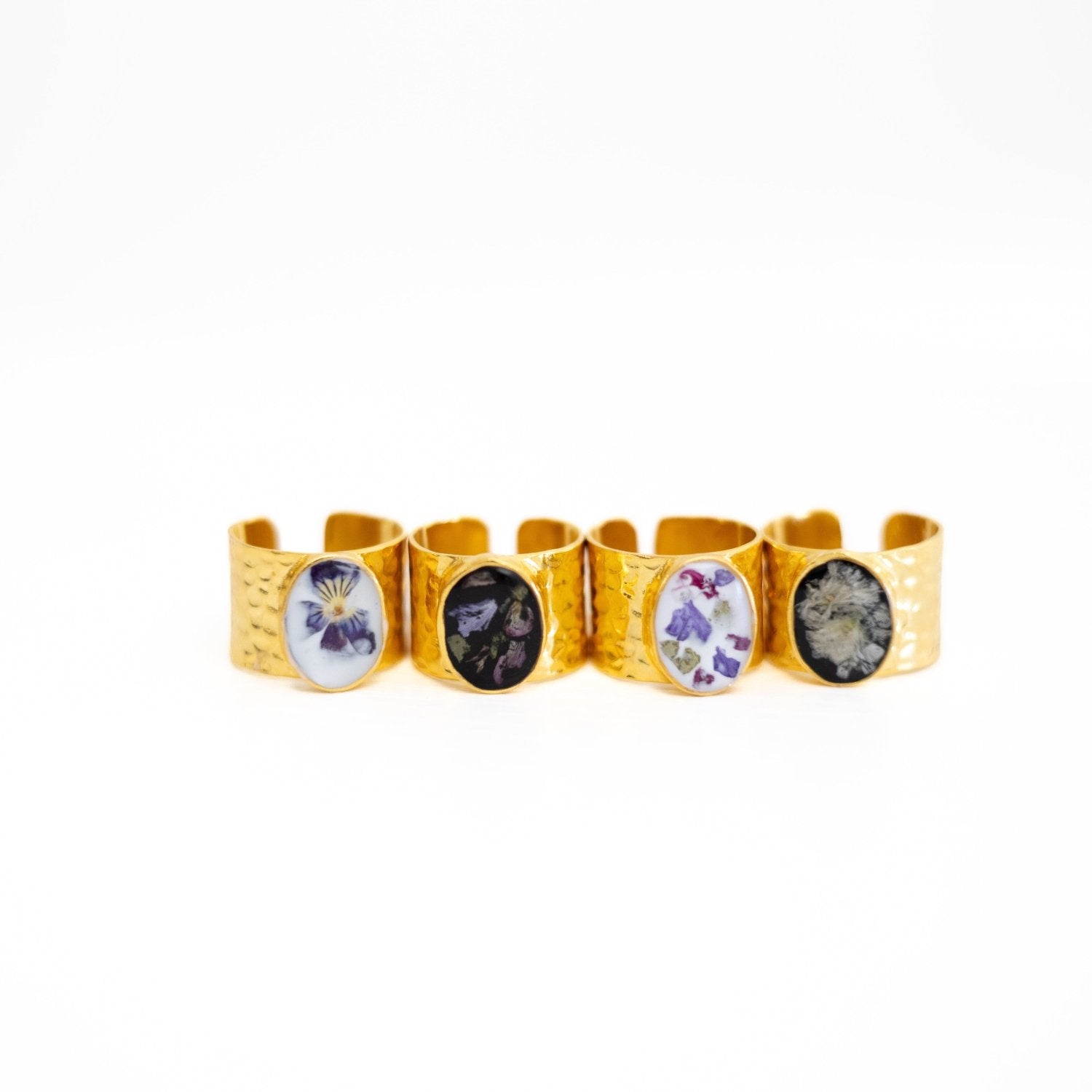 Custom Floral Ring - blossomandrhyme