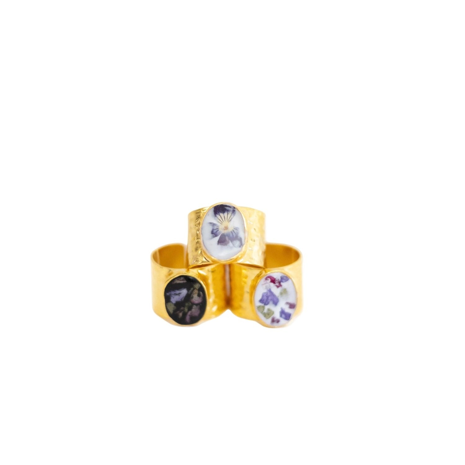 Custom Floral Ring - blossomandrhyme