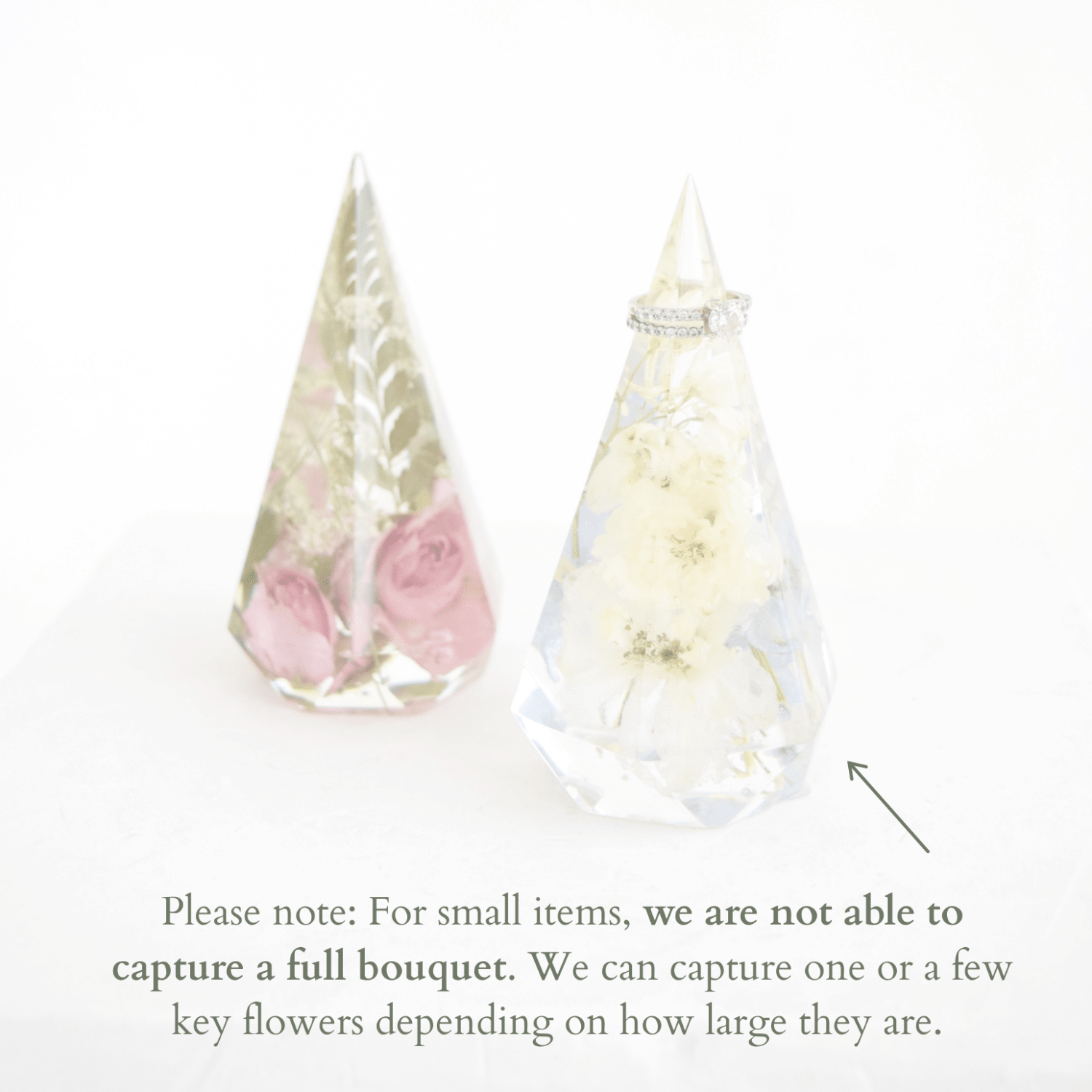 Custom Floral Ring Holder - blossomandrhyme