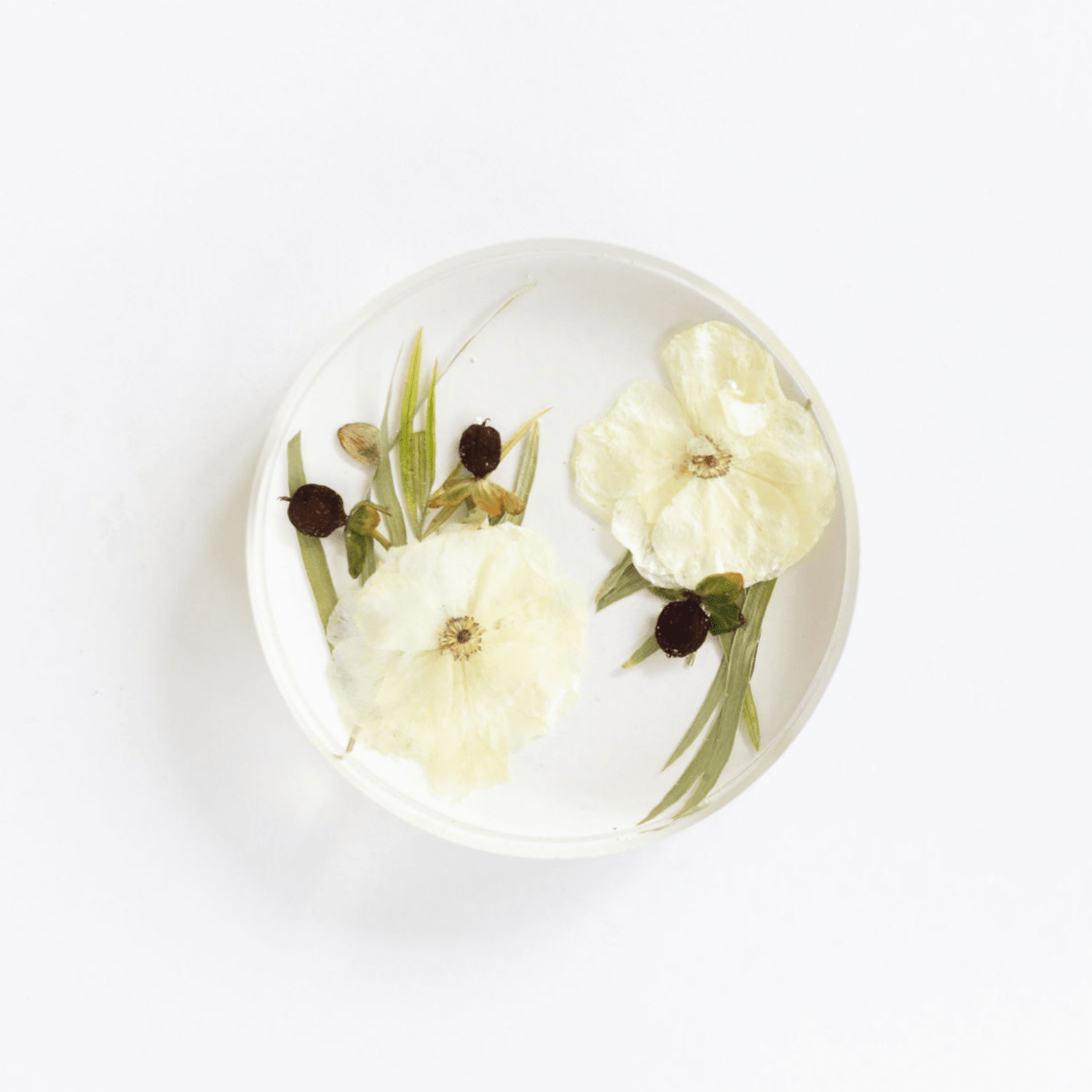 Custom Small Floral Round - blossomandrhyme
