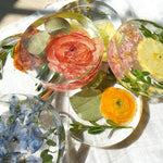 Custom Small Floral Round - blossomandrhyme
