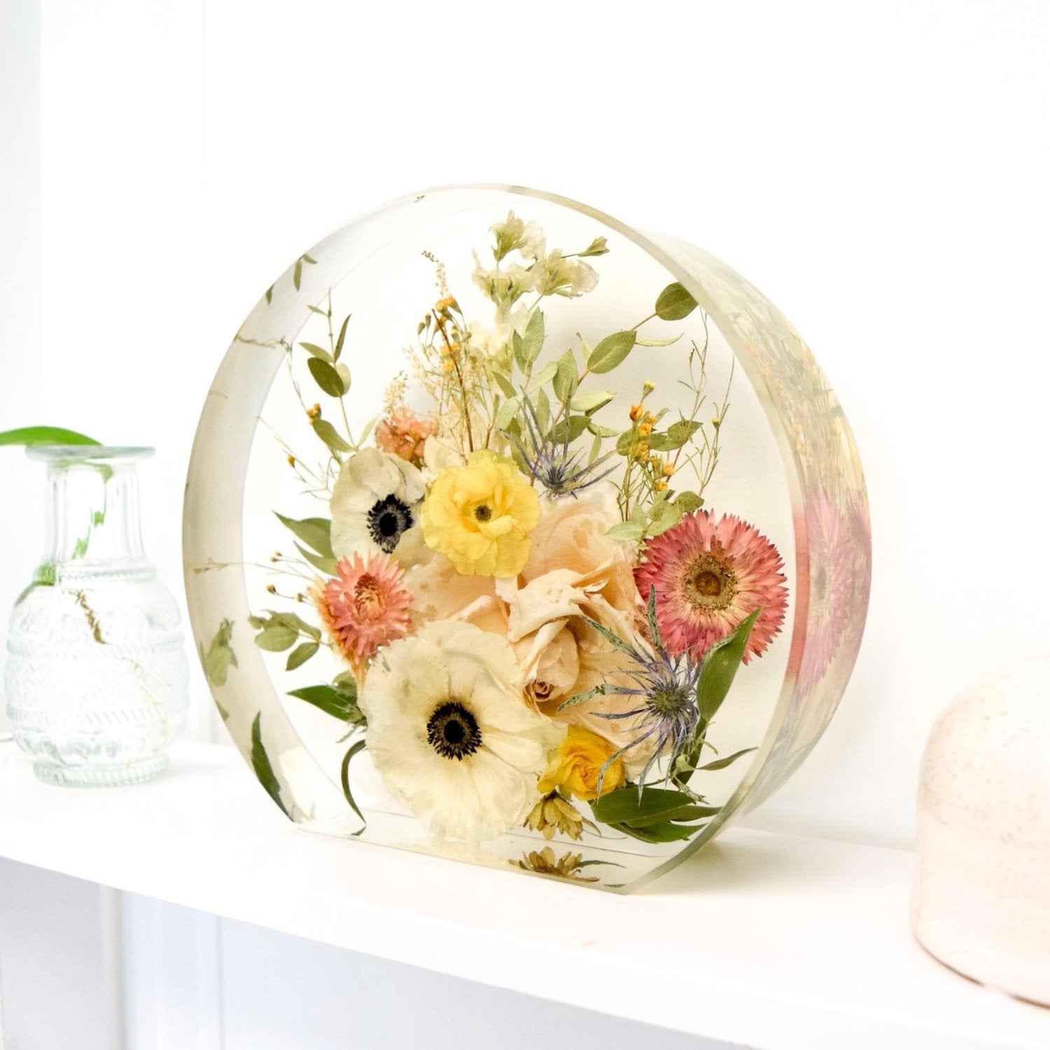 NEW! Large Floral Circle - blossomandrhyme