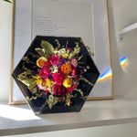Large Floral Hexagon - blossomandrhyme